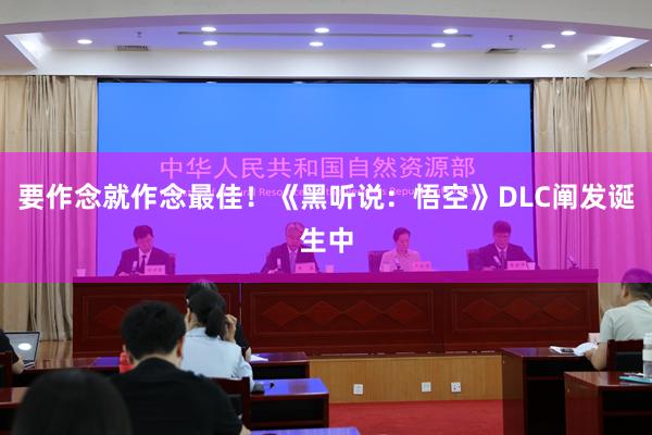 要作念就作念最佳！《黑听说：悟空》DLC阐发诞生中